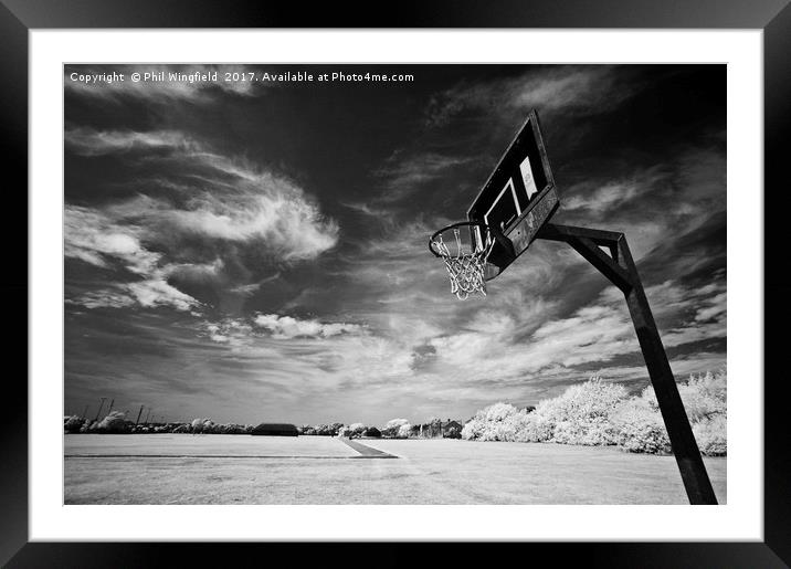 The Court Framed Mounted Print by Phil Wingfield