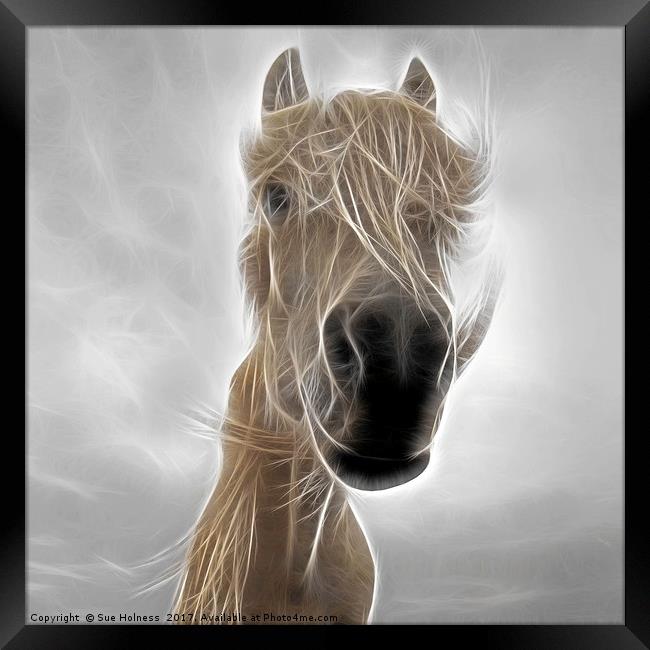 Mystic Horse Framed Print by Sue Holness