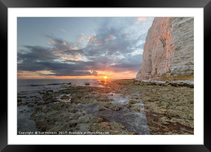 Hope Gap Framed Mounted Print by Sue Holness