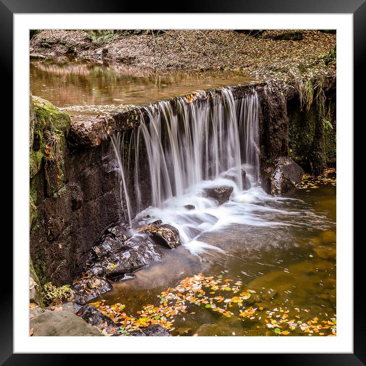 Knypersley Resevoir,, Stoke on Trent, Staffordshire Framed Mounted Print by Marg Farmer