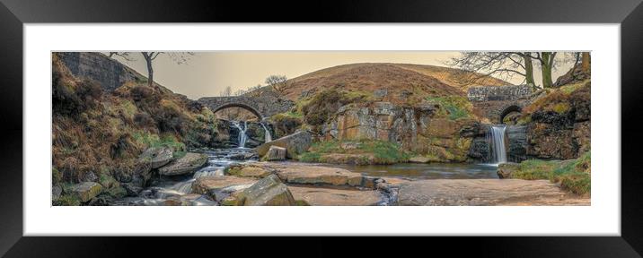 Three Shires Head Framed Mounted Print by Mike Roberts