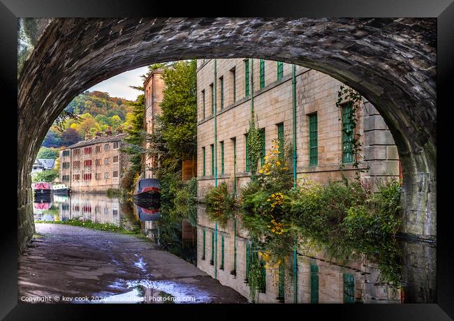 Under the Bridge Framed Print by kevin cook