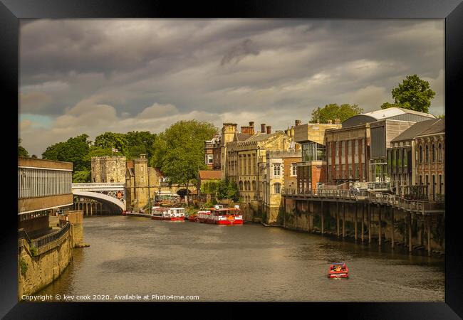 River Ouse Framed Print by kevin cook