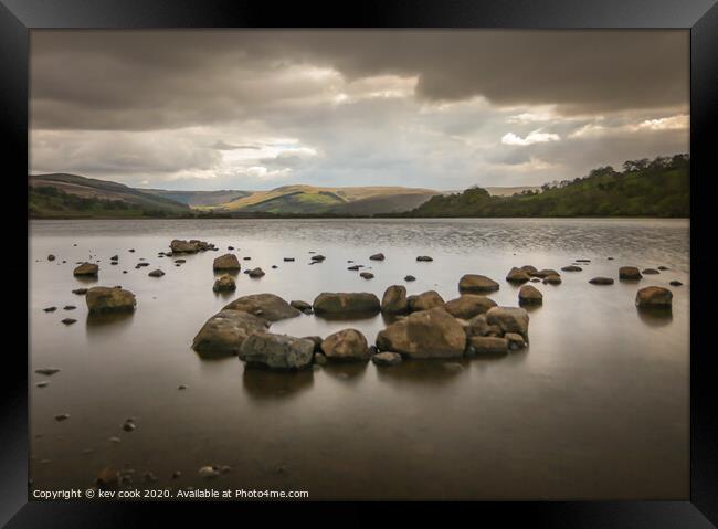 Lake Semerwater Framed Print by kevin cook