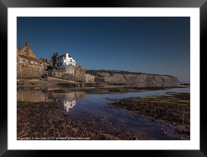 The Bay Hotel Framed Mounted Print by kevin cook