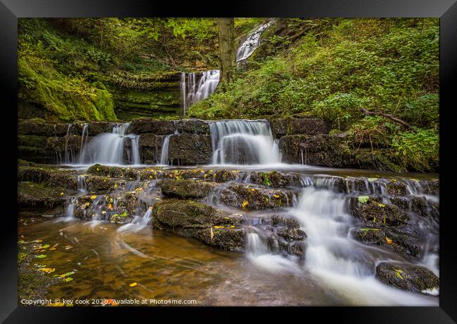Scalebar force Framed Print by kevin cook