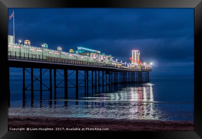 Paignton pier  Framed Print by Liam Houghton