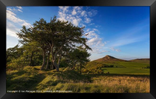 Roseberry Topping Framed Print by Ian Flanagan