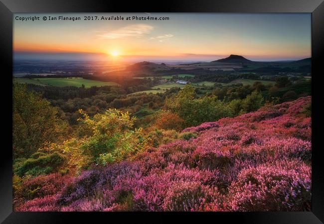 Roseberry Topping Framed Print by Ian Flanagan