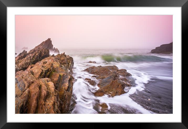 Sea Mist Framed Mounted Print by Steve Hanson