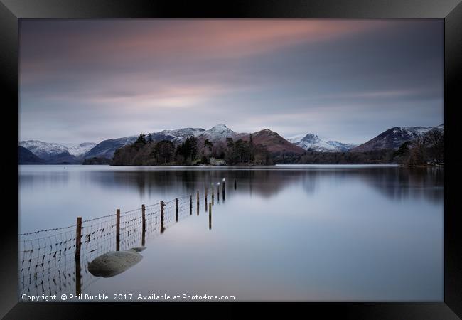 Last Light Crow Park Framed Print by Phil Buckle