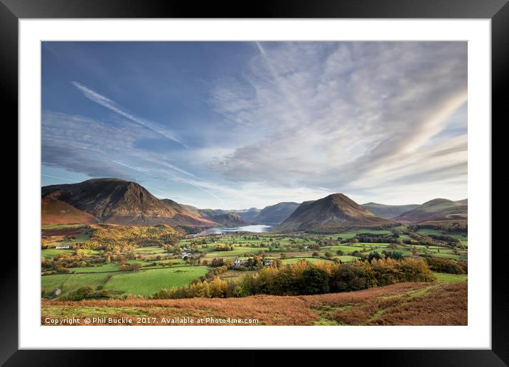 Low Fell View Framed Mounted Print by Phil Buckle