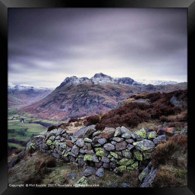 Side Pike Wall Framed Print by Phil Buckle