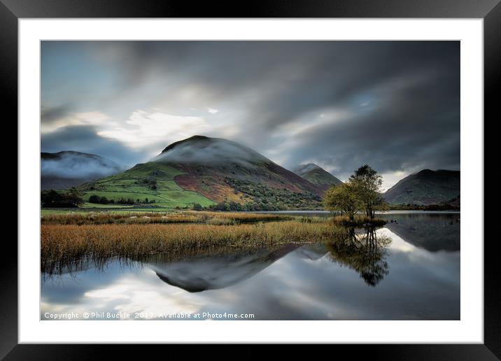 Clouds Hugging Hartsop Dodd Framed Mounted Print by Phil Buckle