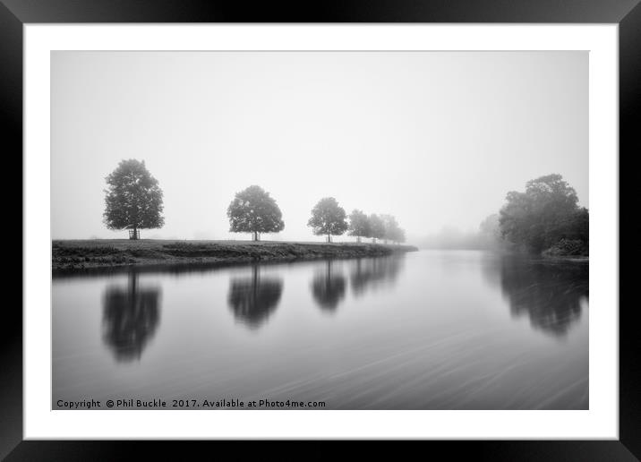 Fade to Grey Framed Mounted Print by Phil Buckle