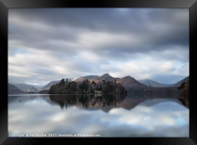 Derwent Isle Long Exposure Framed Print by Phil Buckle