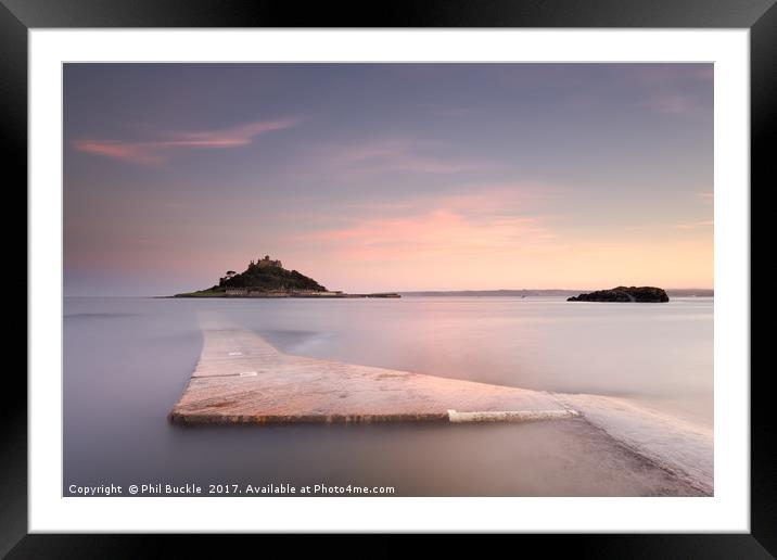 St Michael's Mount Framed Mounted Print by Phil Buckle
