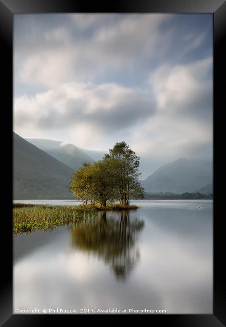 Brothers Water Glow Framed Print by Phil Buckle