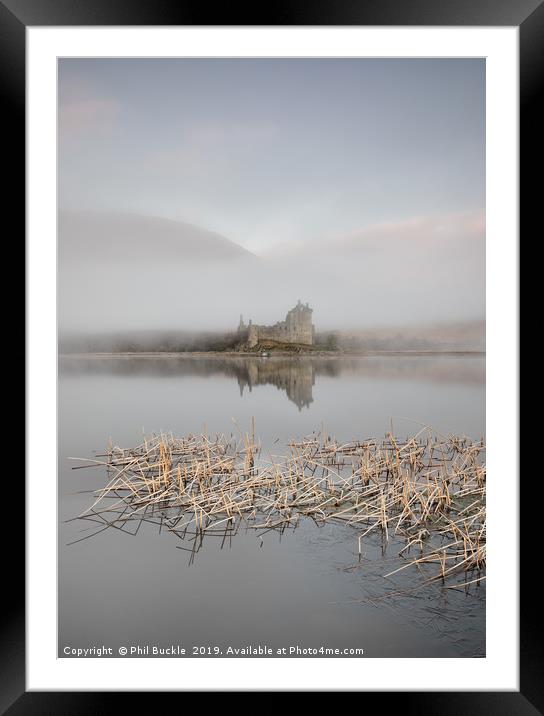Kilchurn Castle Sunrise Framed Mounted Print by Phil Buckle