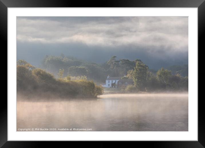 Stable Hills, Derwent Water Framed Mounted Print by Phil Buckle