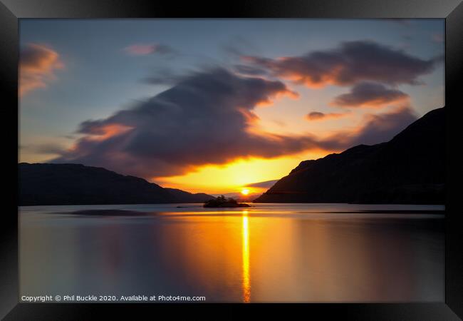 Ullswater Sunrise Framed Print by Phil Buckle