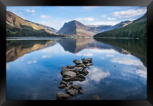 Buttermere and Fleetwith Pike Framed Print by Alf Damp
