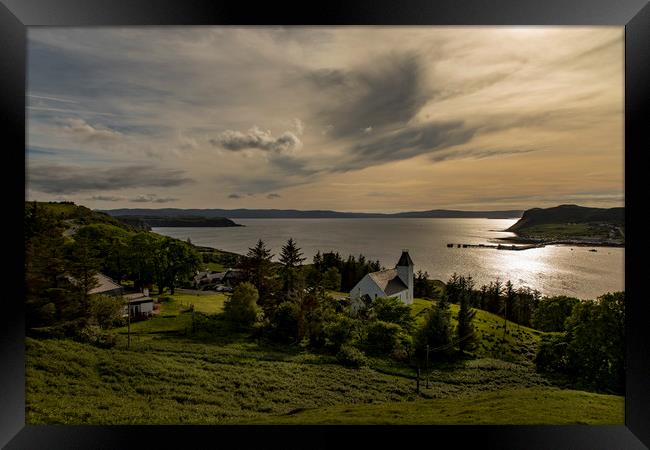 Uig bay, Isle of Skye Framed Print by Marlane Clarke