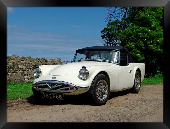 1960 Daimler Dart SP250 Framed Print by Alan Barnes