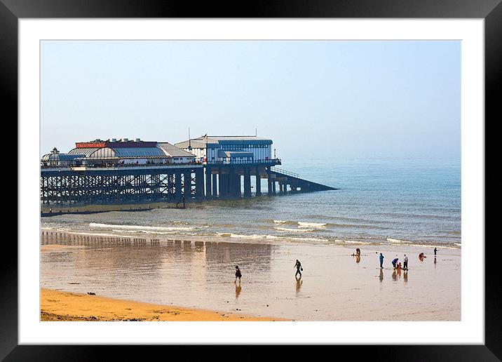 Cromer Pier Framed Mounted Print by Malcolm Smith