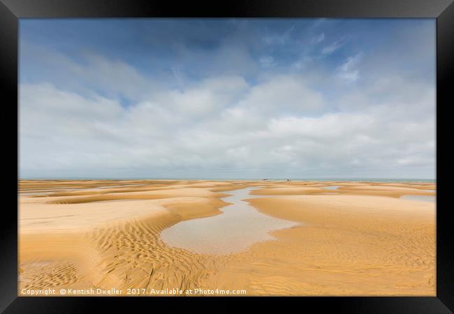 Goodwin Sands Framed Print by Kentish Dweller