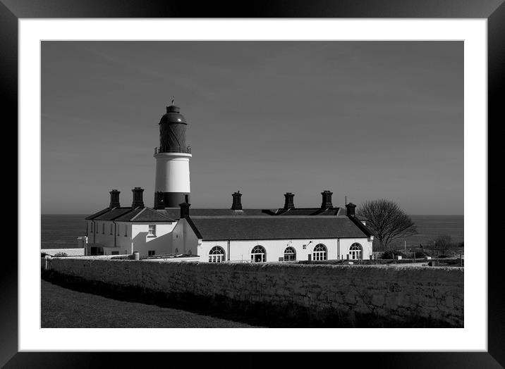 Souter LightHouse, Northumberland Framed Mounted Print by John Hall