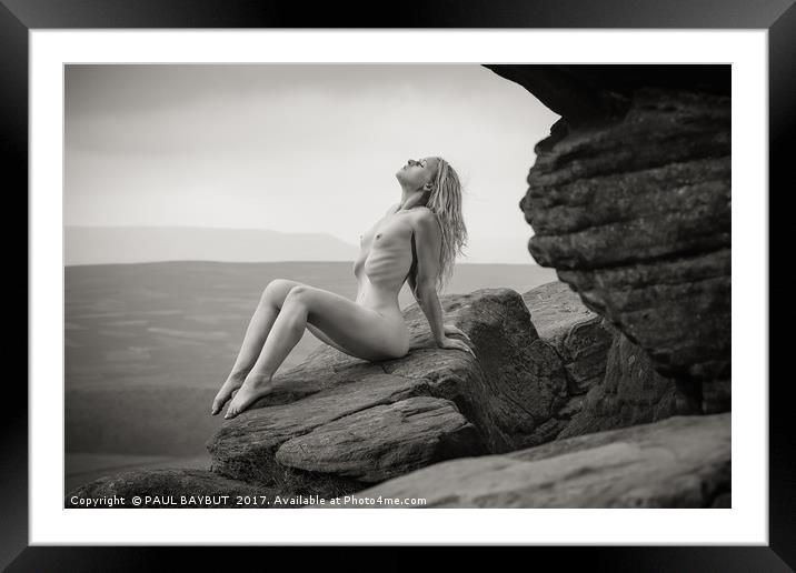 The nakedness of woman is the work of God ~ Pt3 Framed Mounted Print by PAUL BAYBUT
