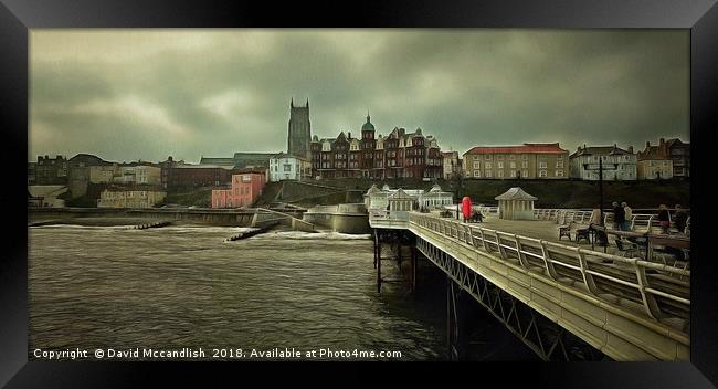 Cromer from Pier Framed Print by David Mccandlish