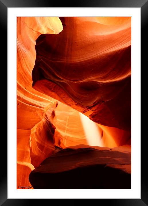 A Symphony In Sandstone Framed Mounted Print by Christiane Schulze