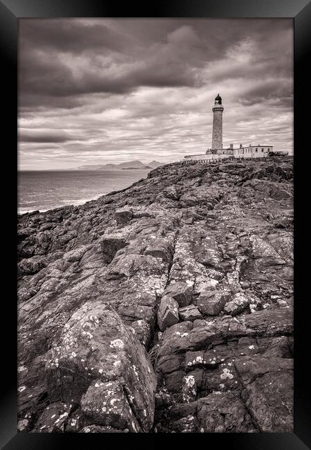 Ardnamurchan Point Lighthouse Framed Print by John Frid