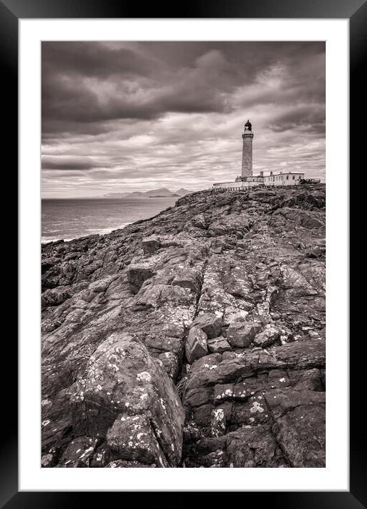 Ardnamurchan Point Lighthouse Framed Mounted Print by John Frid