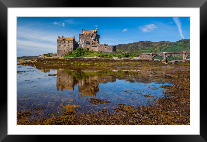 Eilean Donan Castle Framed Mounted Print by John Frid