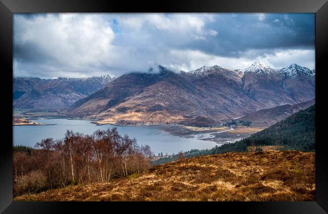 The Five Sisters of Kintail Framed Print by John Frid