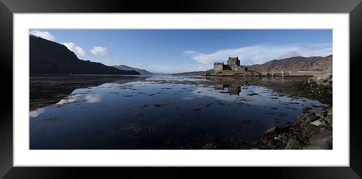 Eilean Donan in colour Framed Mounted Print by Gordon Sime