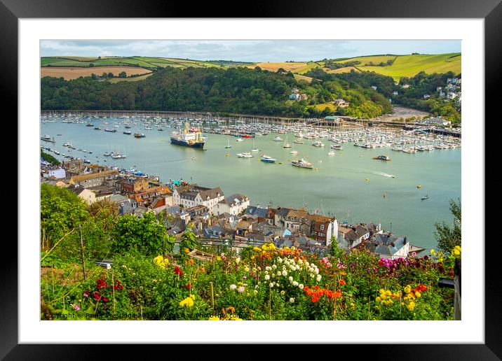 Picturesque Views of Dartmouth Harbour Framed Mounted Print by Paul F Prestidge