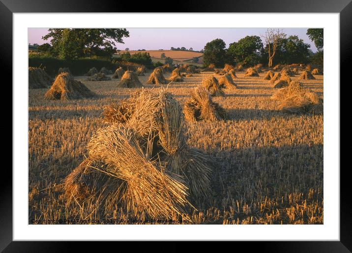 Heritage Farming Nostalgia Framed Mounted Print by Paul F Prestidge