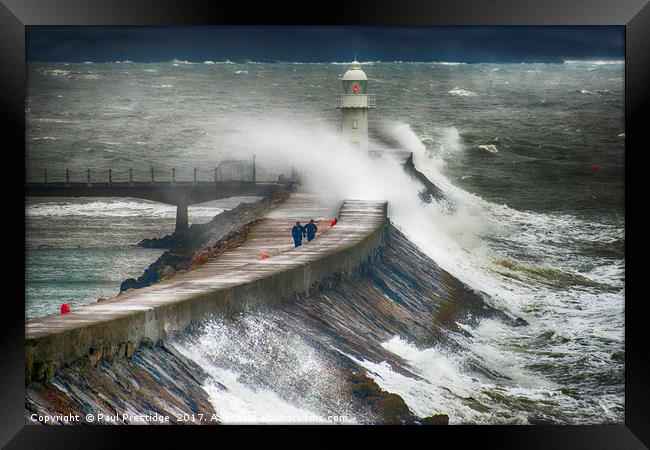 Wave Dodgers! Framed Print by Paul F Prestidge