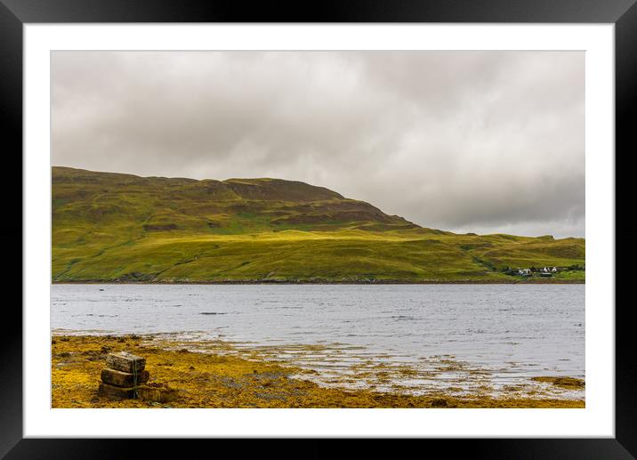The beautiful nature of the Isle of Skye. Framed Mounted Print by Marco Bicci