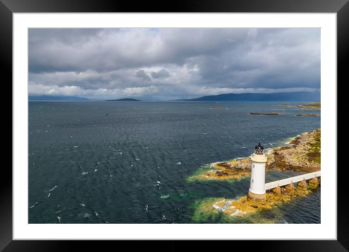 Scottish highlands lighthouse Framed Mounted Print by Marco Bicci