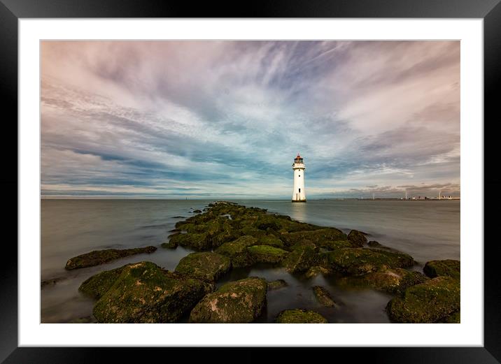 Fort Perch Rock Lighthouse Framed Mounted Print by Graham Morris