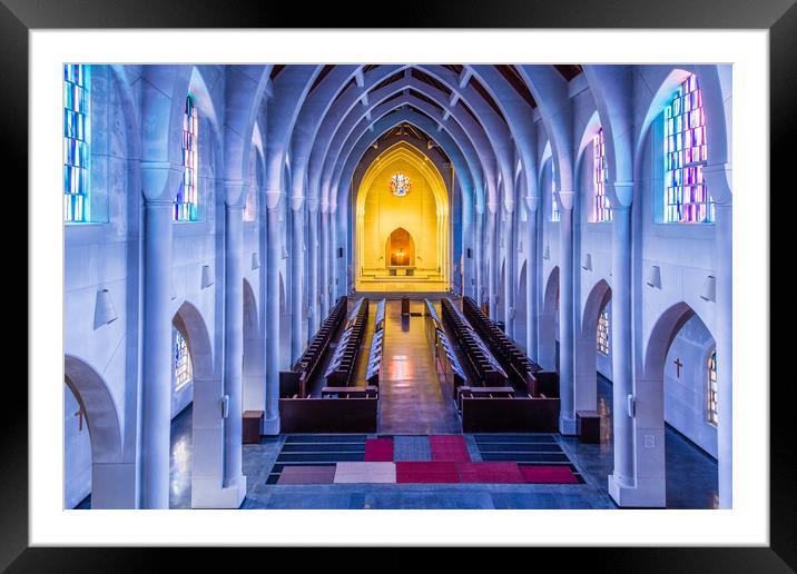 Monastery of the Holy Spirit Framed Mounted Print by Darryl Brooks