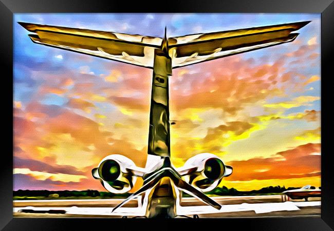 Jets Framed Print by Darryl Brooks