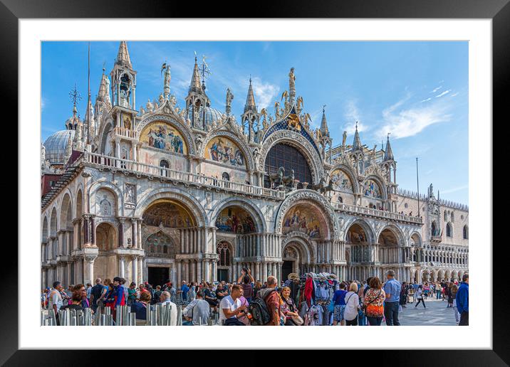 Basilica of San Marco Framed Mounted Print by Darryl Brooks