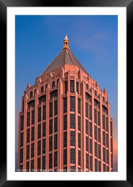 Tower Framed Mounted Print by Darryl Brooks