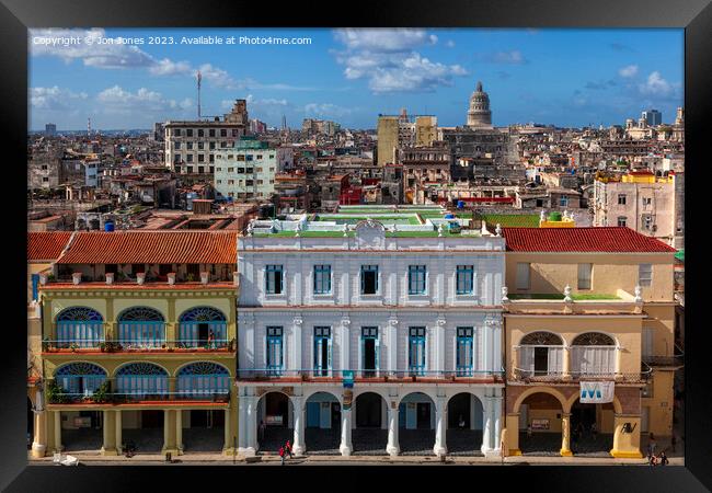 Havana, Cuba Framed Print by Jon Jones